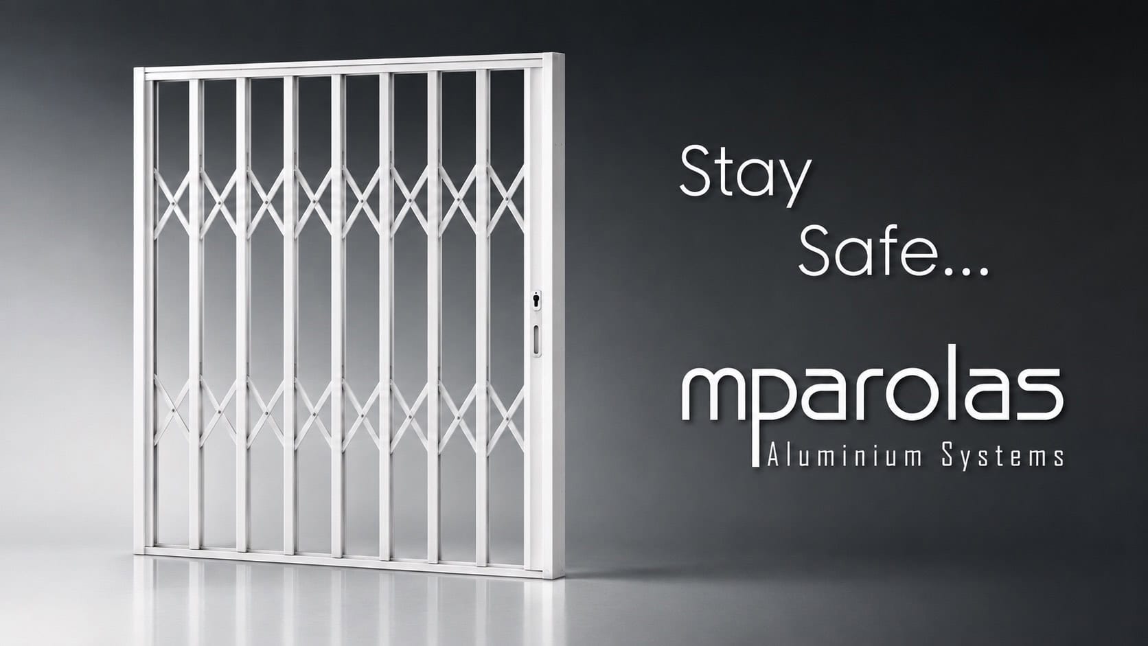 Πτυσσόμενα Κάγκελα Ασφαλείας | Mparolas Aluminium