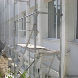 Αντικατάσταση παλαιών σιδερένιων κουφωμάτων με κουφώματα αλουμινίου στη ΒΦΛ Καβάλας