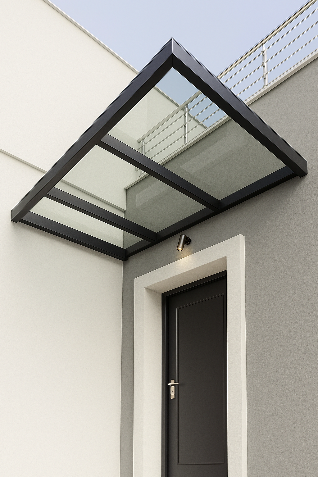 Μεταλλικά Στέγαστρα Εισόδου