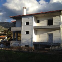 Ενεργειακά κουφώματα αλουμινίου σε νεόδμητη κατοικία στην Οκτωνιά