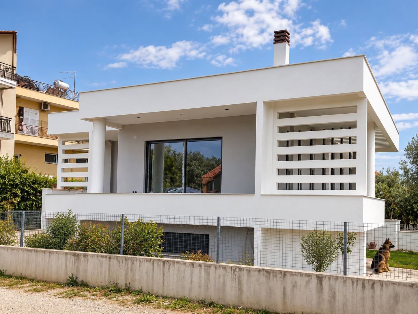 Οικία στο Βασιλικό Χαλκίδας με Επάλληλη Μπαλκονόπορτα