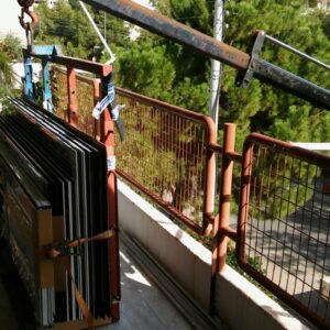 Αντικατάσταση παλαιών κουφωμάτων αλουμινίου σε διαμέρισμα στη Νέα Ιωνία