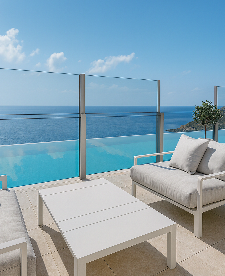 Ανεμοφράκτες Open Air - aluminco