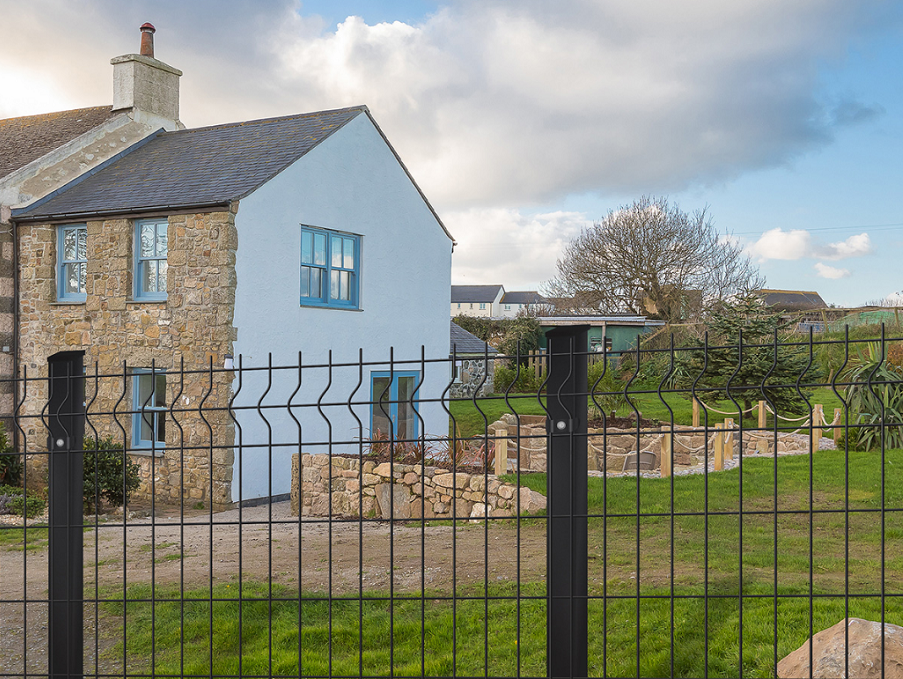 περίφραξη µε πλέγμα (wire fence panel) µε ηλεκτροστατική βαφή