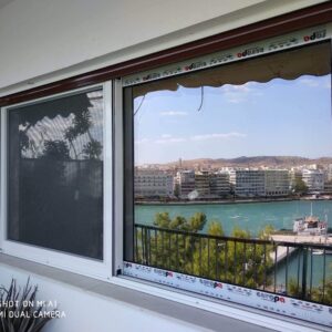 Αντικατάσταση κουφωμάτων αλουμινίου σε διαμέρισμα Καράμπαμπα με θέα Παραλία Χαλκίδας