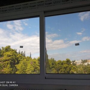 Αντικατάσταση κουφωμάτων αλουμινίου σε διαμέρισμα Καράμπαμπα με θέα Παραλία Χαλκίδας