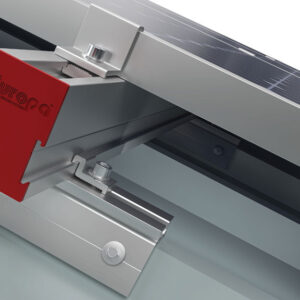 EUROPA Sun 4400 σταθερό σύστημα στήριξης φωτοβολταϊκών πλαισίων για κεκλιμένες βιομηχανικές στέγες