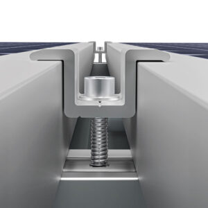 EUROPA Sun 4400 σταθερό σύστημα στήριξης φωτοβολταϊκών πλαισίων για κεκλιμένες βιομηχανικές στέγες