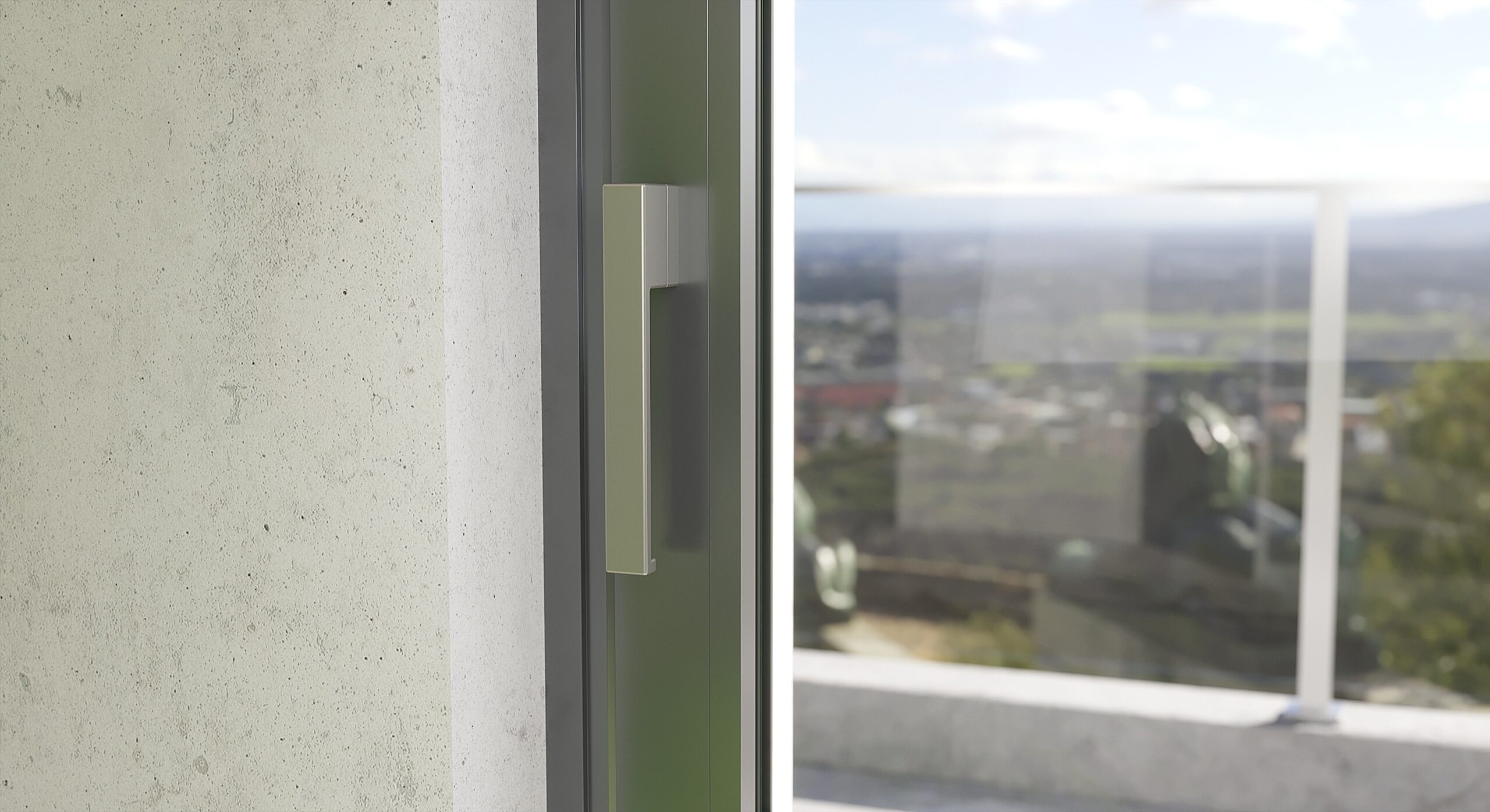 Λαβές Κουφωμάτων σε Minimal Design HA-2100