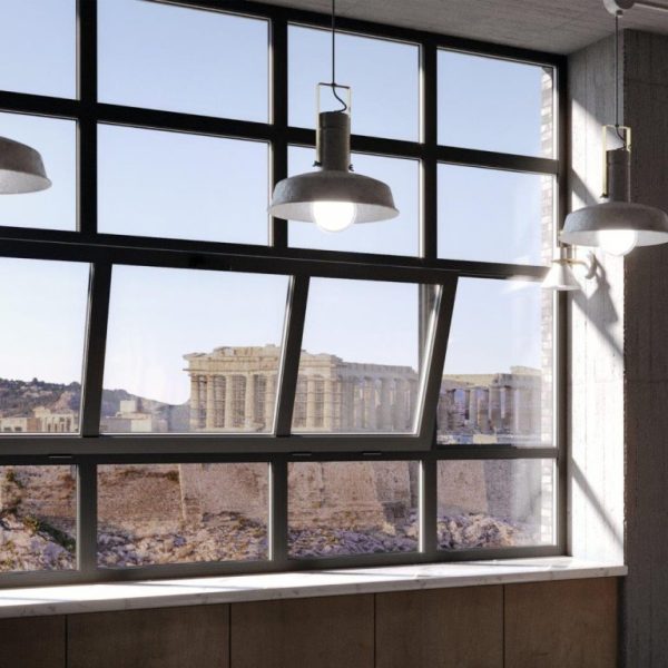 Δυνατότητα για βιομηχανική αισθητική μέσω της δυνατότητας κατασκευών με χωρίσματα (συνδυασμός σταθερών και ανοιγόμενων).