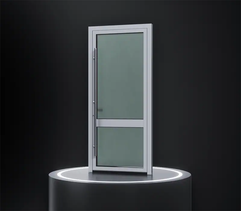 TLS 80 Entrance Aluminium - Glass Door