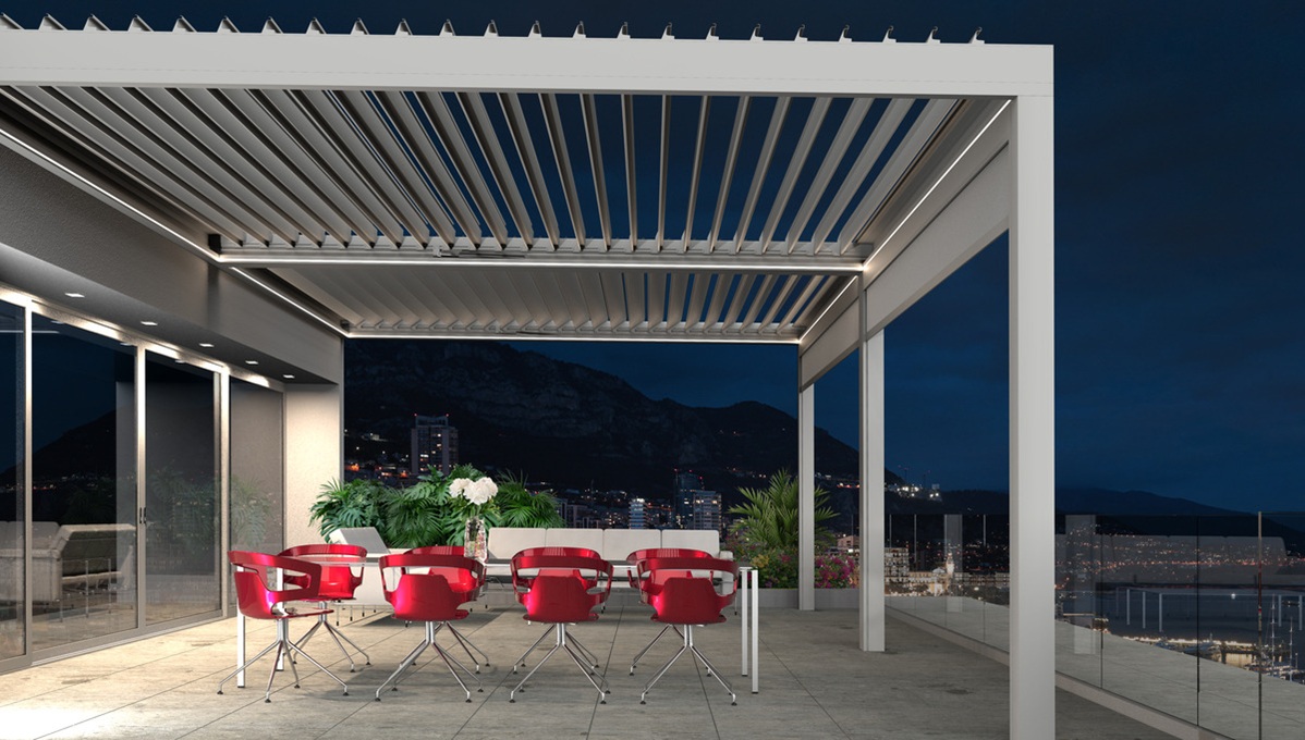 Europa EPS 80 Bioclimatic Aluminium Pergola
