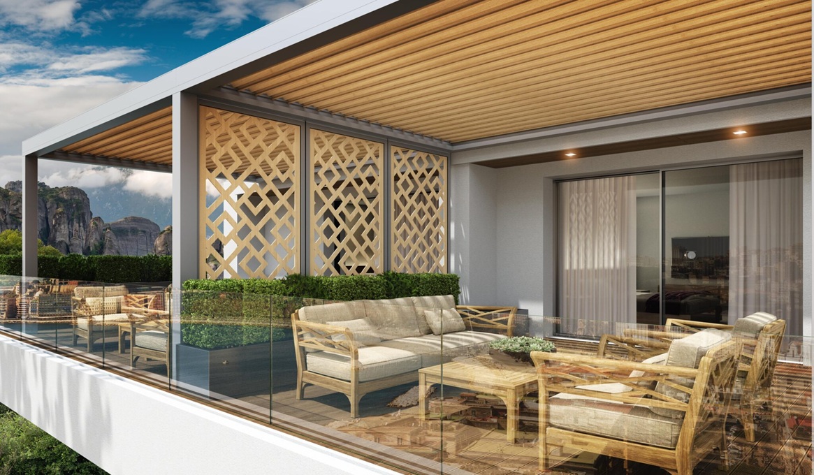 Europa EPS 80 Bioclimatic Aluminium Pergola