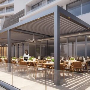 Europa EPS 80 Bioclimatic Aluminium Pergola