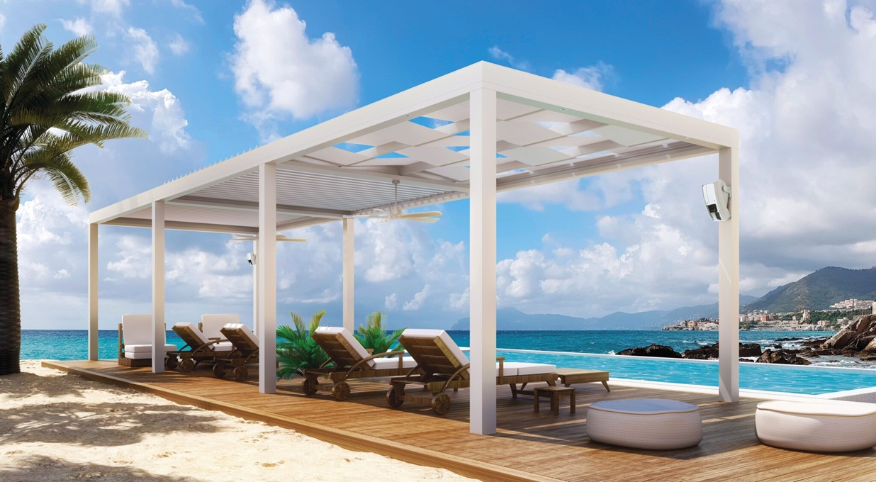 Europa EPS 80 Bioclimatic Aluminium Pergola