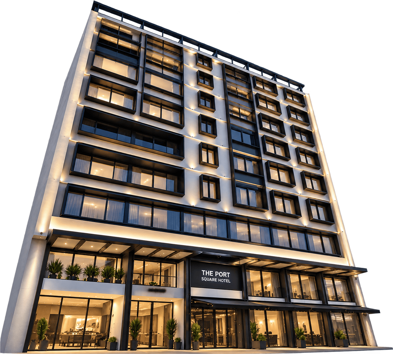 The Port Square Hotel – Αρχιτεκτονική Όψη | Πειραιάς