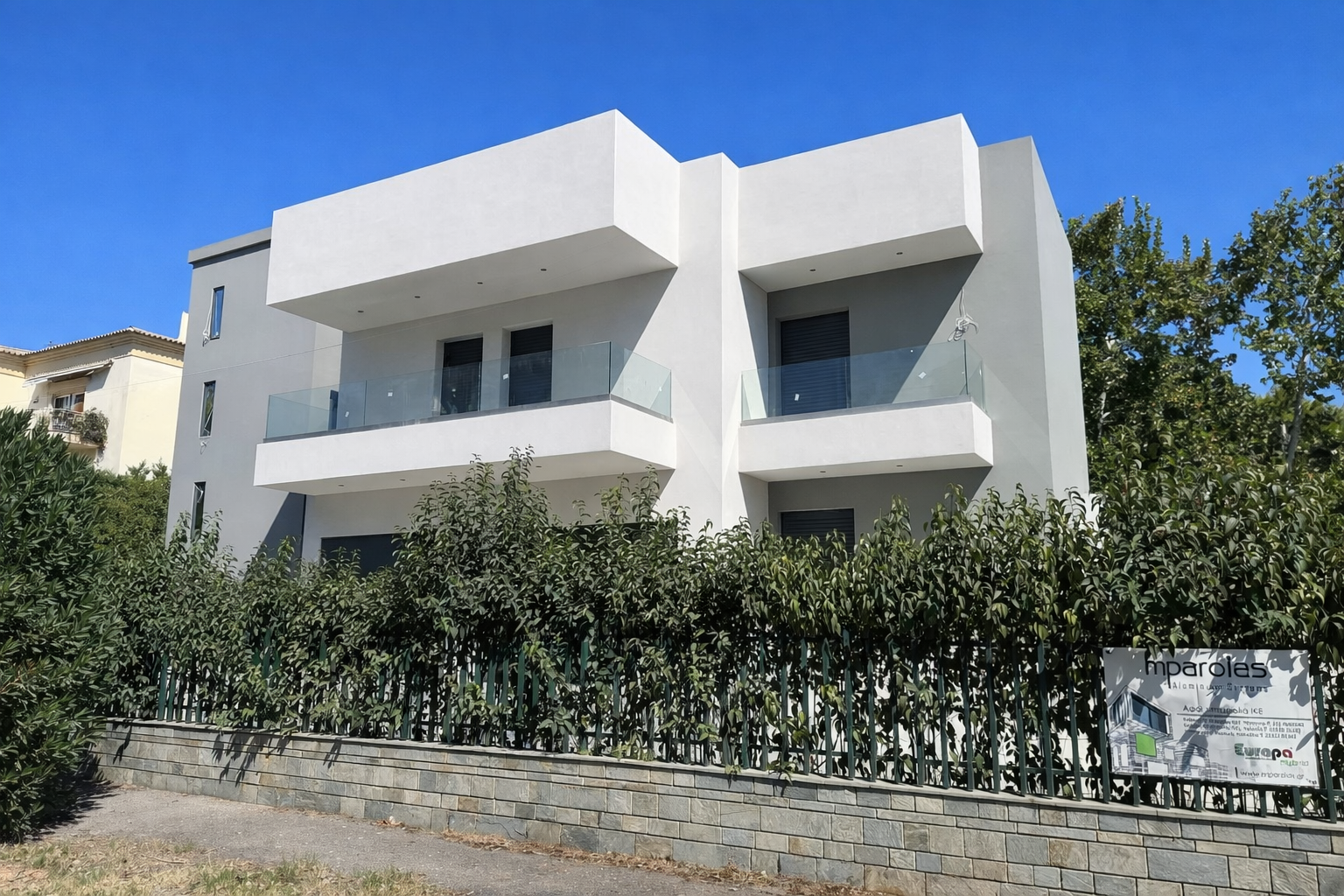 Κουφώματα αλουμινίου Europa σε Οικία στην Κηφισιά