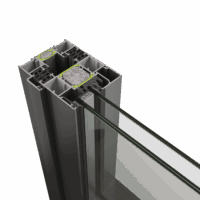 Πτυσσόμενα Κουφώματα Αλουμινίου Europa EFD 77 Hybrid