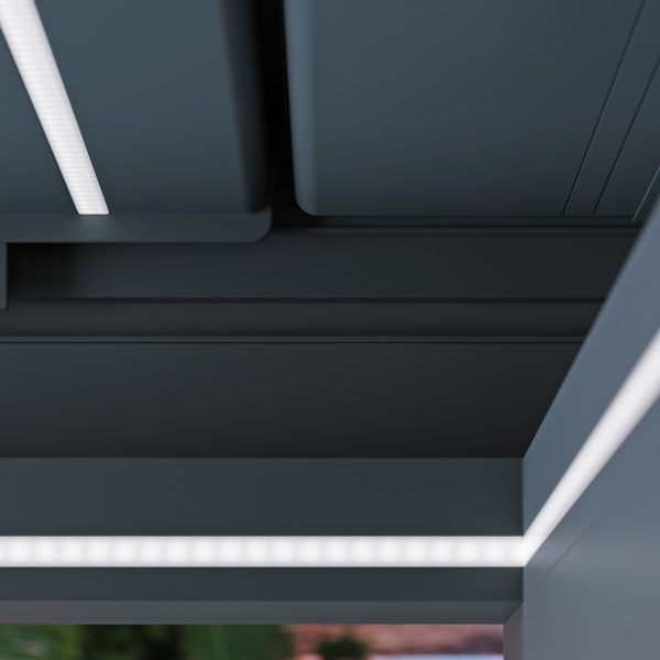 Δυνατότητα προσθήκη LED λαμπτήρων για πρόσθετο φωτισμό.