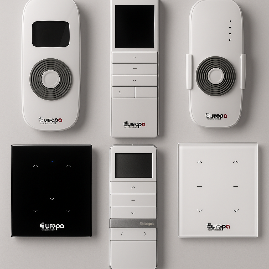 Αυτοματισμοί Ρολών - Σκίασης Europa (Κοντρόλ - Διακόπτες)